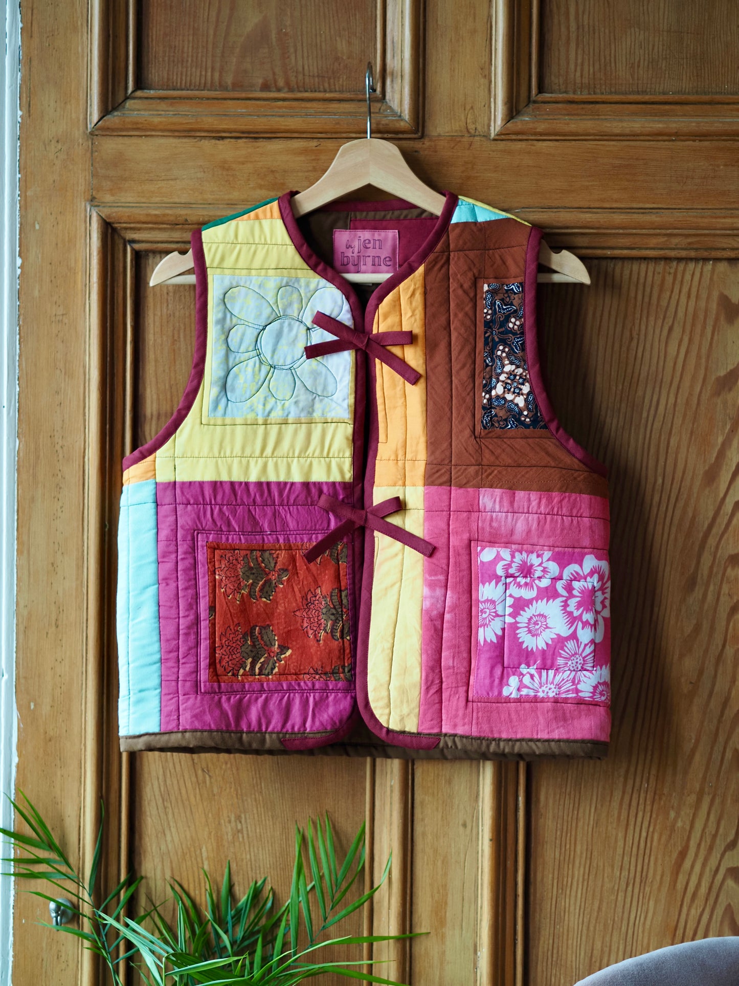 Patchwork Quilt Vest - Small (UK 8-10)