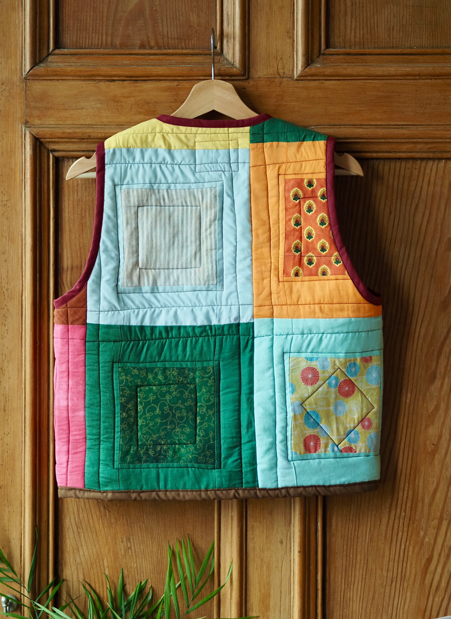 Patchwork Quilt Vest - Small (UK 8-10)